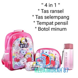 Tas ransel anak perempuan TK SD BANYAK BONUSNYA tas sekolah anak TK SD tas ransel anak