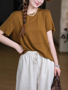 XIAOER | Spacious Comfortable Cotton Short Sleeve Shirt