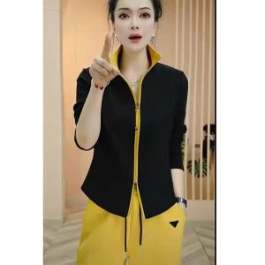 Matching Outfit Set for Petite Women Slimming Loose Fit Style