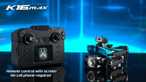 K16MAX Brushless Folding Frone With Real-time image Transmission Screen remote Control electric lens infrared Obstacle Avoidance Drone