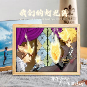 Bộ Sưu Tập Đèn Trang Trí Nhà Giáo Viên Gia Đình Bùi Tín Tượng Trưng Bày Khung Ảnh Album Trang Trí Không Hoạt Hình Acrylic