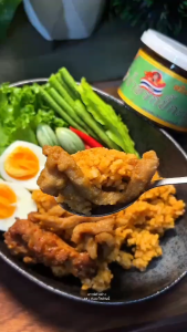 ครัวคุณทอฝัน น้ำพริกปิ๊กะจู้ รสชาติเผ็ดร้อนจัดจ้านแบบไทยสไตล์คนใต้ 5 รสชาติ พร้อมส่วนผสมเนื้อปลาหมึกแท้ๆ ไม่ใส่สารกันบูด