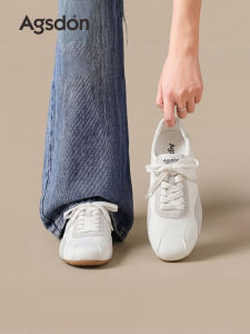 Agsdon | Breathable Soft Bottom Casual White Shoes