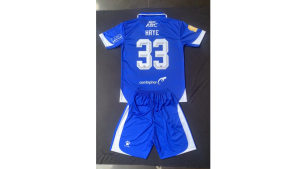 Jersey setelan sepakbola Persib Bandung anak/remaja terbaru 2025/2026 Sublime / Printing / HAYE / Biru