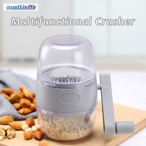 Justliving hạt Máy xay trái cây sấy khô máy nghiền đa năng hộ gia đình đậu phộng và Quả Óc Chó Hạt máy xay sinh tố ép tỏi dây kéo máy xay sinh tố nhà bếp công cụ máy xay thủ công