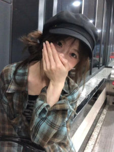 Áo Sơ Mi Kẻ Caro Phong Cách Mỹ Mỏng Dài Tay Rộng Rãi Cho Nữ Mùa Hè Áo Khoác Ngoài Thiết Kế Đơn Giản Phong Cách Hàn Quốc