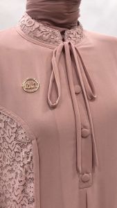 Terbaru!! LUHANA DRESS MOTIF TERBARU GAMIS BAHAN BROKAT PREMIUM