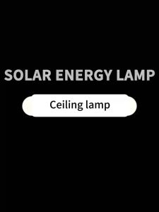 KINGSOLAR BUY 1 TAKE 1  Solar Ceiling Lights Indoor LED 1000W Solar Light 800W Outdoor Waterproof Super Bright For House Ceiling Bedroom Dining Living Room Ceiling Light