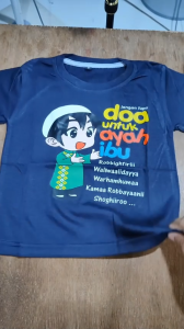 Baju Kaos Atasan Distro Anak Laki-Laki Karakter Cowok Muslim Motif Keren Usia 1-10 Tahun