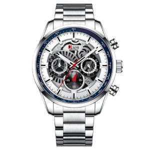jam tangan pria JSON anti air/waterproof
