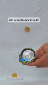 (Rạng Đông) Đèn Pin LED đội đầu Chiếu sáng liên tục 5-12 giờ PDD02 3W Rảnh tay làm việc (Giao màu ngẫu nhiên)