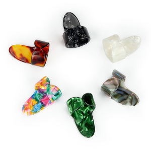 AIK ปิ๊กนิ้วโป้ง สําหรับกีตาร์ไฟฟ้า ปิ๊กสวมนิ้ว สำหรับเล่นกับกีตาร์โปร่ง guitar pick