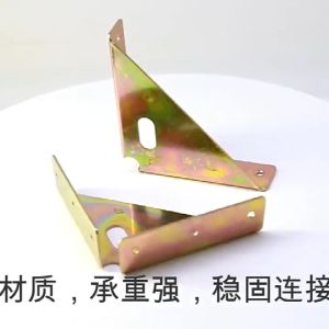 4pcs Bracket Siku Sudut 86 x 86mm Bracket Siku Segitiga Corner Bracket Ujung Ambalan Lemari Corner Join