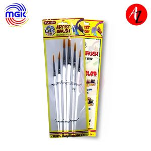 MGK-226 Artist Brush 6 in 1 Round