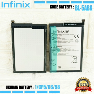 Baterai Infinix Hot 50i / Hot 50 4G / Hot 50 5G / BL-5ABX / BL5ABX Battery Original