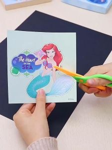 108Pcs Handmade Colour Paper Cut Book: A Fun Learning Toy