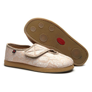 WuChu Giày Tiểu Đường Dép Lê Chân Sưng Phồng Giày Rộng Chỉnh Hình Điều Chỉnh Được Ngón Chân Cho Người Tiểu Đường & Phù Nề Phụ Nữ Cao Tuổi