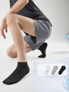 Warrior | 10A Antibacterial Breathable Deodorant Short Socks Cotton Summer Wear