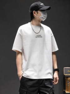 Warrior | Pure Cotton Heavyweight Loose Shoulder Sleeve T-Shirt