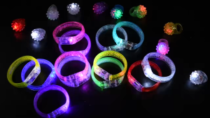 10pcs Led Glowing Bracelet Neon Light Up Wristbands Toys Glow In The Dark Party Supplies For Party