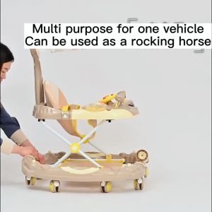 Baby walker suitable for 6~18 months Foldable with toys/music rocker function walker for baby
