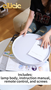 Cilicic Sky Skyview Full Spectrum Color Gamut Dynamic Eye Protection Study Room Multicolor Bedroom Sunny Ceiling Light christmas lights