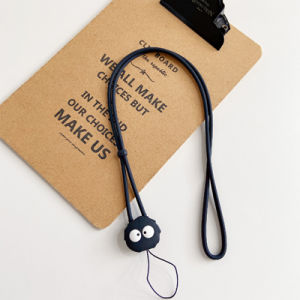 Kawaii ยาวซิลิโคน Lanyard ปรับ Anti-fall โทรศัพท์มือถือ สายคล้อง น่ารัก การ์ตูน สัตว์หน้ายิ้ม ผู้หญิง คอแขวนอุปกรณ์เสริม