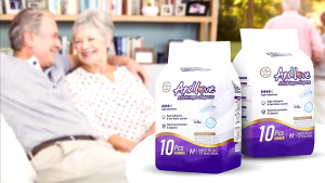 ANDLOVE Adult Diapers (10pack/100pcs) Leak-Proof Fast absorption M/L/XL Adult Tape Diaper