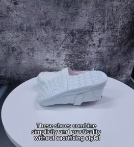 *SG Seller* Hello Kitty KC3283 School Shoes White Black