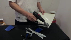 [ประหยัดพลังงาน] กรรไกรตัดแผ่นเหล็กไฟฟ้า แบบสองหัว [ตัดอย่างรวดเร็ว] [มืออาชีพ] [เลื่อยตัดแผ่นสว่านไฟฟ้า]