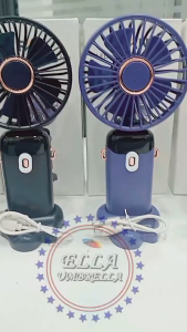 (ELLA SHOP) mini Outdoor Foldable Handheld Digital Led Fan