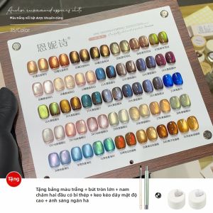 ANNIES | Bộ Gel Móng Mắt Mèo Màu Nâu Đậm