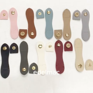 Klip Kancing Snap Tas Kulit Leather Kunci Buka Tutup Handbag Dompet Aksesoris