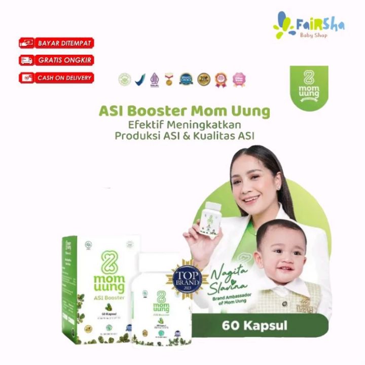 Mom Uung Asi Booster 60 Kapsul/Pelancar Asi BPOM Halal | Lazada Indonesia
