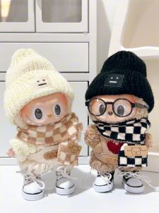 Labubu Doll Clothes Replacement Set: Cute Labu Pendant 17cm Doll Accessories