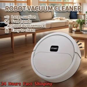 Automatic Portable Mini Home Floor Robotic Vacuum Cleaner USB Rechargeable Wet Dry Three-In-One Sweeping Machine for Home Amagi