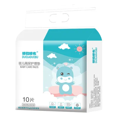 Baby Disposable Changing Pads 10pcs Infant Underpads Waterproof Diaper Breathable Bed Table Protector Mat Baby Care Mattress