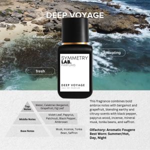 Deep Voyage Eau De Parfum by Symmetry Lab Parfums
