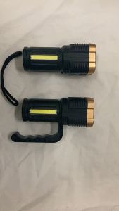 5 ตา ไฟฉาย LED ที่แข็งแกร่ง ไฟข้างซัง ส่องสว่างระยะไกล การชาร์จ USB กลางแจ้งในครัวเรือน