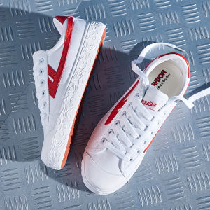 Breathable Canvas Shoes Womens Spring 2025 Versatile Low-Top Student Couples Sneakers Retro Style Color Block Design