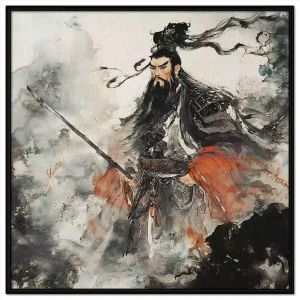 Tranh cổ trang. Tranh treo tường dán tường sơn dầu canvas trang trí. CGI-1703