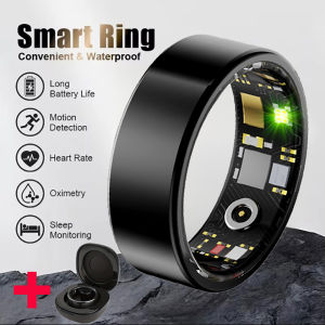 New Smart Ring Waterproof Health Monitor Smartring Take Photo Exercise Record Bluetooth Ring Birthday Gift Men Women