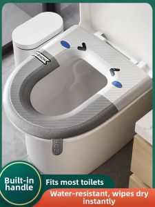 Antibacterial Water-resistant EVA Toilet Seat Cushion