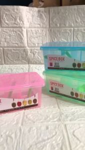 TEMPAT BUMBU DAPUR - SPICE BOX 3 in 1 MERK LUCKY BIRD L-131 FOOD GRADE