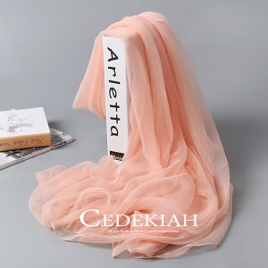 Khăn Choàng Lụa Dài Mỏng Mùa Hè Chống Nắng Khi Đi Du Lịch Cho Nữ Mùa Xuân Thu Đa Năng Khăn Choàng Bằng Vải Voan Phong Cách Hàn Quốc