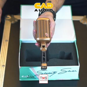 CAD A77 BR - SUPERCARDIOID LARGE DIAPHRAGM DYNAMIC SIDE ADDRESS VINTAGE MICROPHONE - BRONZE