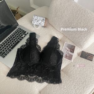 Lace Anti-exposure Lined Tank Top