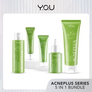 YOU Acne Plus Cica Herbs Derma Solution | ACNEPLUS Toner Spot Care Serum Moisturizer Cleanser Facial Wash BPOM