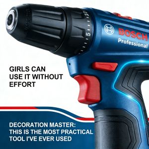 Bosch | Bosch Electric Drill GSR 120-LI 12V Rechargeable Cordless Multi-function Home DIY Screwdriver Power Tool Sets