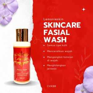 Facial wash Lemonieskin / Face wash Lemonieskin/ pembersih muka/Pencuci wajah
